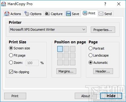 DeskSoft HardCopy Pro下载,截图打印工具,图像捕捉,截图软件