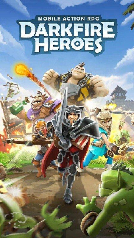 darkfire heroes中文版下载,darkfireheroes,欧美风手游,策略手游